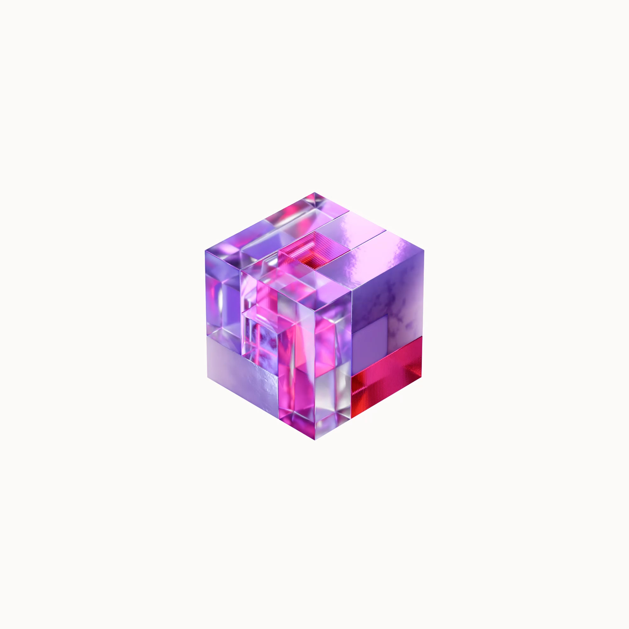 Cubed Tetris Graphic representing the modularity of the blockchain